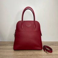 Hermes 紅TC皮Bolide 31