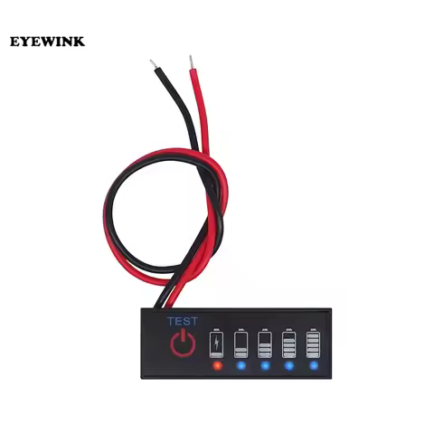 Intelligent Battery Display Lithium Battery Level Indicator 18650 Lipo Li-ion Capacity Board Chargin