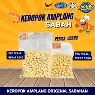 [SABAHAN SNACK] Keropok Amplang Sotong Ikan dan Udang - (Pek kecil/besar)