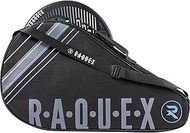 Raquex Enigma Padel Racket Cover Bag for 1 Racquet - Black Padel Bag for Men and Women Padded Padel 