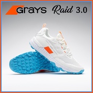 2026 Grays Raid 3.0 Hockey Shoes Kasut Hoki White Junior Senior