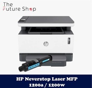 HP Neverstop Laser MFP 1200w 1200a Printer REFILLABLE LASER WIFI PRINTER [Print, Scan, Copy]