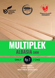 Custom Triplek / Multiplek / Plywood Albasia / Sengon 5mm 5 mm