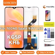 Original LCD Tecno Spark 9 KG5P 9T KH6 Display LCD Fullset Original Original Touchscreen