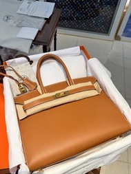 全新有單🤎Hermès Birkin 30 金棕外縫EP 手提包