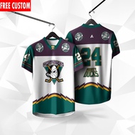 [Free Custom Name Number] AMIGO 2025 Sublimation Microfiber Jersey Design Mighty Ducks jersey