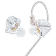 HZSOUND White Snow LCP+PU Diaphragm 10mm Dynamic Driver In-Ear HiFi Earphone