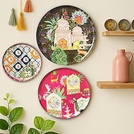 RITUALISTIC Ajmer Floor Wall Sculpture for home decoration | Wall painting for living room | Metal W