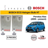 PERODUA ALZA Bulb BOSCH ECO H7 12V 55W H7 Halogen Headlight Bulb - 1 set (2PCS)