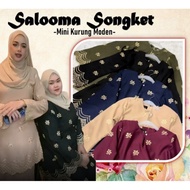 [S-3XL] Salooma Songket Exclusive Benang emas. Mini kurung songket. Baju kurung songket. Baju batik 