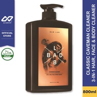 Bad Lab Classic Caveman Cleaner 3in1 Hair, Face & Body Cleaner (800ml)