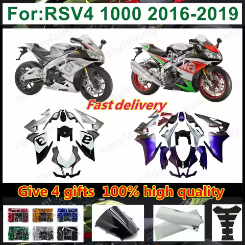 New ABS Injection Fairing Bodywork Kits For RSV4 RS1000 2016 2017 2018 2019 Motorcycle Full fairings