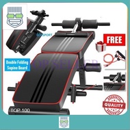 Foldable Fitness Sit Up Bench + Hand Palm