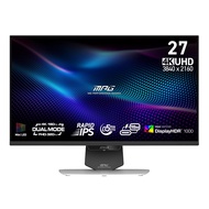 MSI MPG 274URDFW E16M Mini LED UHD Dual Mode Gaming Monitor FHD 320HZ UHD 160HZ / Type-C / 0.5ms / Q