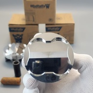 4032 Forged Piston with ring kit Dia. 67mm Racing Piston with 16mm DLC PIN high compression dome hea