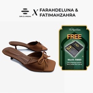 [Fara Deluna x Fatimah Zahra] Dr Cardin Women Lush Lumer I Satin I Glossy I L-RIB-9362