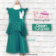 Baju kurung baby - Rania Green turqoise