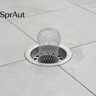 [SprAut] Leaf Bloing Gutter Drain Filter Durable Rustproof Roof Eaves  Strainer for Residential Gard