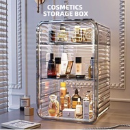 Transparent Dustproof Storage Box Helmet Pump Box Organizer Storage Bag Toys Perfume Cosmetics