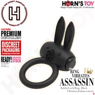 The Horny Company - Strong Vibrating Cock Ring Rabbit Assassin Penis Ring For Prolong Stimulation Erection Sex Toy