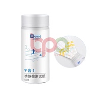 YEE 9 IN 1 TEST QUE – TEST WATER QUALITY Ph, KH, TA, GH, NO3, NO2, TL2, TCL, H2S