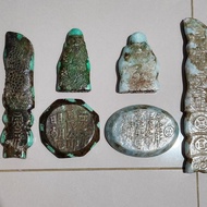 Batu Giok Antik Dinasti Ming 1 set (6pcs)