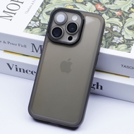 适用苹果16pm手机壳ip15pro带镜头膜14魅瞳护镜13简约透明保护套