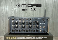 มิกเซอร์ ดิจิตอล MIDAS MR18 เสียงดีมาก มิกซ์ดิจิตอลมายดาส (Firmwareแท้ประกัน1ปี ***จัดส่งฟรี*** (มีข