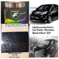 FORCE PERODUA 209 BLACK MICA * 2K CAR PAINT
