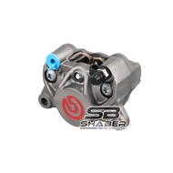 Brembo P2 2Piston Grey Red Logo Caliper Brembo 2P Grey Caliper