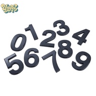 (Unique) 3.9-inch Abs Door Plate Electroplated Digital Number Signage Hotel Hotel Street Digital Hou