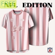 Amigo NFL Sublimation Microfiber Jersey Tshirt Design Pink Series Jersey Clothes Malaysia Viral Jers