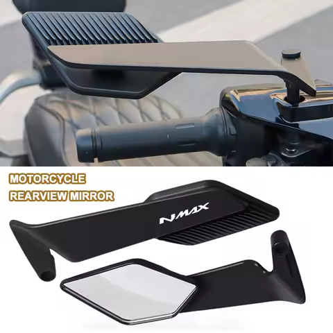 Modified Wind Wing Motorcycle Side Rearview Mirrors For YAMAHA NMAX VMAX TMAX NMAX155 NMAX150 NMAX12