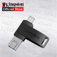 Kingston แฟลชไดร์ฟ USB3.0 512GB 1TB Type-C สำหรับ iPhone Ipad/lightning 3IN1อุปกรณ์แฟลชไดร์ฟ IOS