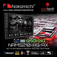 Nakamichi NAM5210-AX 10.1" New Model IPS TOUCH SCREEN Android Player 2RAM+32GB | NAM 5210 AX