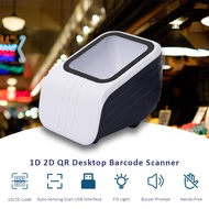 1D 2D QR code Barcode Scanner Omnidirectional Hands-Free Bluetooth for POS Shop Store Payment paynow