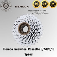 Meroca Freewheel Cassette 6/7/8/9/10 Speed Bicycle Cassette