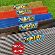 Biker Street Thailand Original Carbon Fiber Design PVC Seat Cover Cushion Y15 Y16 RS150 Y16ZR EX5 SR