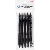 [Direct from Japan] Mitsubishi Pencil Oil-Based Ballpoint Pen Jetstream, 5-Pack, 0.7mm, Black