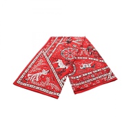 【二手】愛馬仕 HERMES 絲巾 Carre Geant Carre 140 Peuple du Vent 真絲 Carre Geant 140 女士二手 A