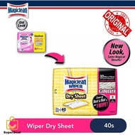 Magiclean Wiper Dry Sheets 40s