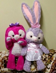 達菲熊朋友 史黛拉兔 垂耳兔玩偶娃娃