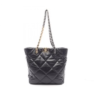【二手】香奈兒 (Chanel) 香奈兒 (Chanel) 單背包 Chanel 19 組合五金 AS3519 黑色羊皮 (Sheepskin) CHANEL19 Matelassé 鏈條托特包 女士