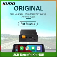 New Upgrade Mazda CarPlay Android Auto USB Hub Adapter for Mazda 2 3 6 CX3 CX5 CX8 CX9 MX5 Miata TK7