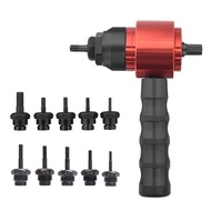 Detachable Manual Electric Rivet Nut Tool Hand Rivet Nut Tool Conversion Set Electric Pneumatic Rive