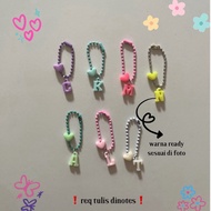 Initial keychain | Letter keychain | Custom keychain