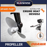 OGAWA OES1052 Engine Boat Motor Outboard - Propeller / Kipas Enjin Boat (Original Spare Part)