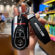 Car Key Case Cover for Mercedes Benz 2022 C S Class W206 W223 S350 C260 C300 S400 S450 S500 Key Shel