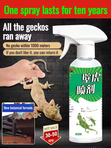 Gecko Repellent Spray Strong Househol Repellent Spray Longterm Effective Anti Gecko Products Indoor 