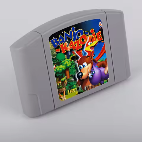 Link 006 For N64 Game Banjo-Kazooie Cartridge USA NTSC & EUR PAL Version for Nintendo 64 Console Sup